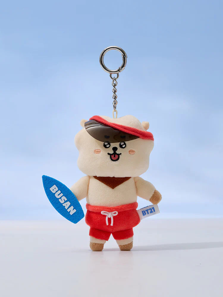 BT21 Official BUSAN VACATION Plush Keyring – kheartshop