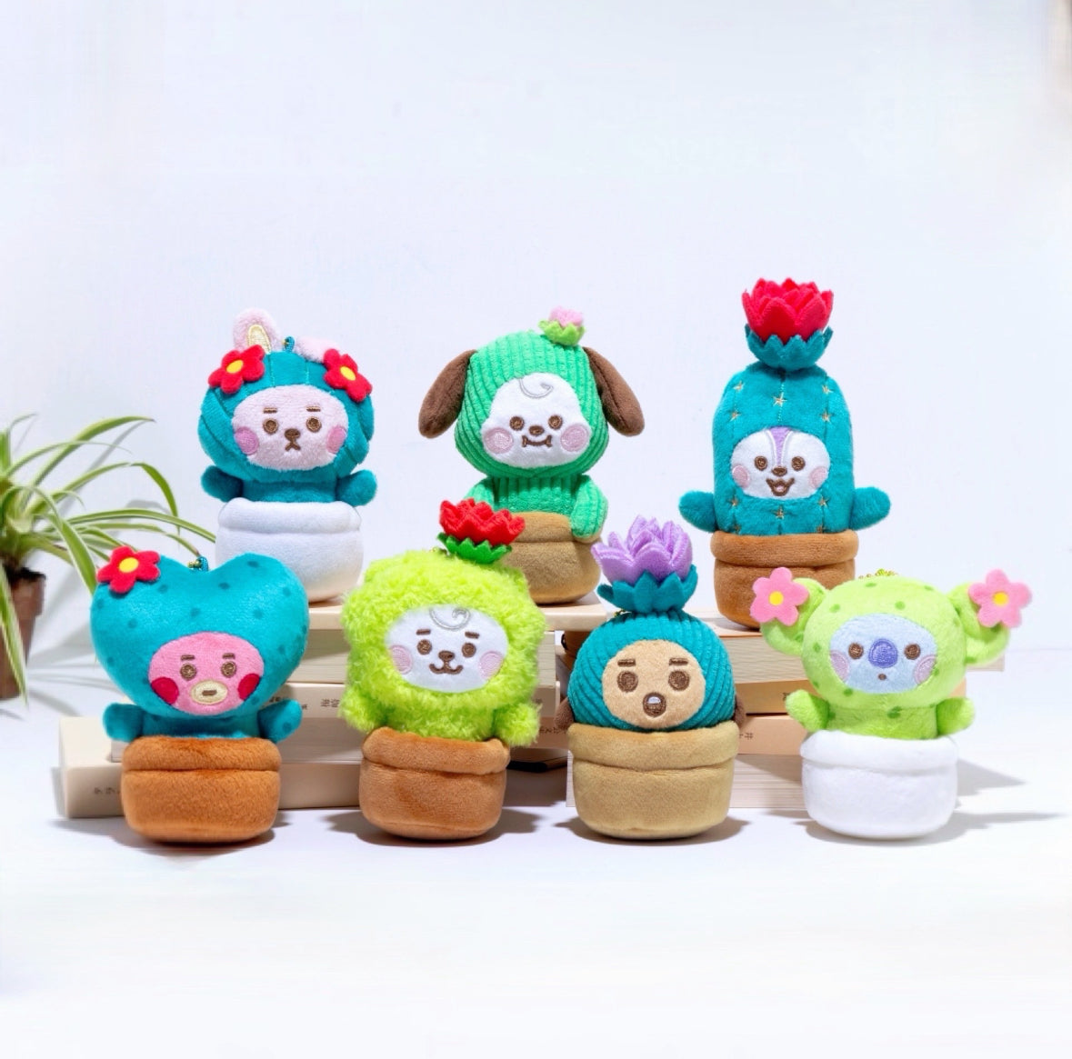 BT21 JAPAN Official Baby Cactus Keychain – kheartshop