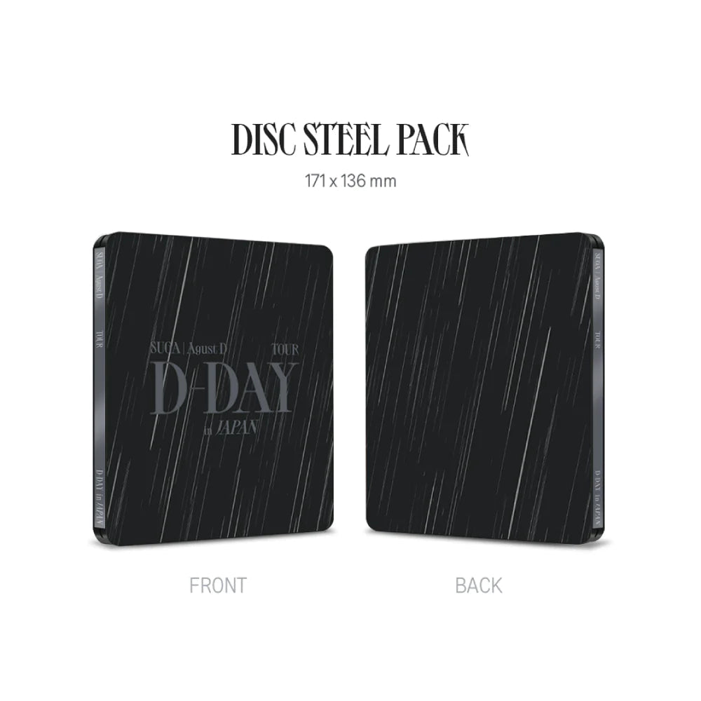 SUGA Agust D TOUR D-DAY in JAPAN Blu-Ray Limited Edition – kheartshop