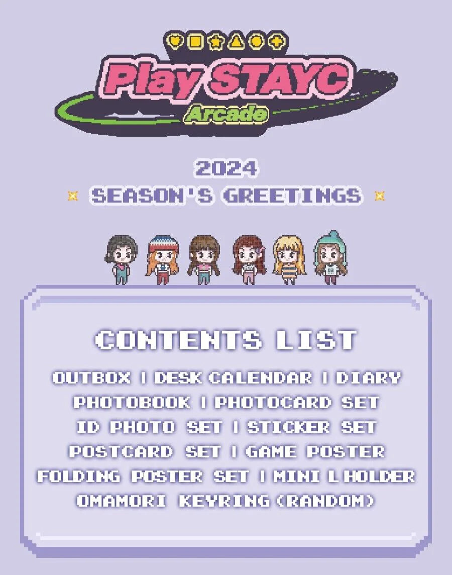 STAYC PLAY STAYC ARCADE 2024 Season’s Greetings