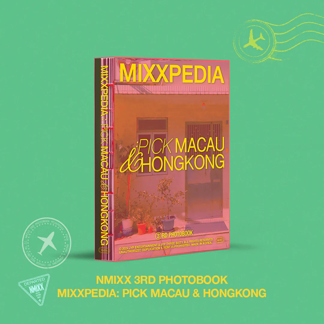 NMIXX - MIXXPEDIA : PICK MACAU & HONGKONG Photobook – kheartshop