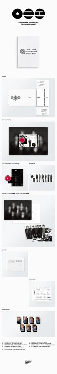 BTS - ARIRANG 5th Album LIVING LEGEND Ver. – kheartshop