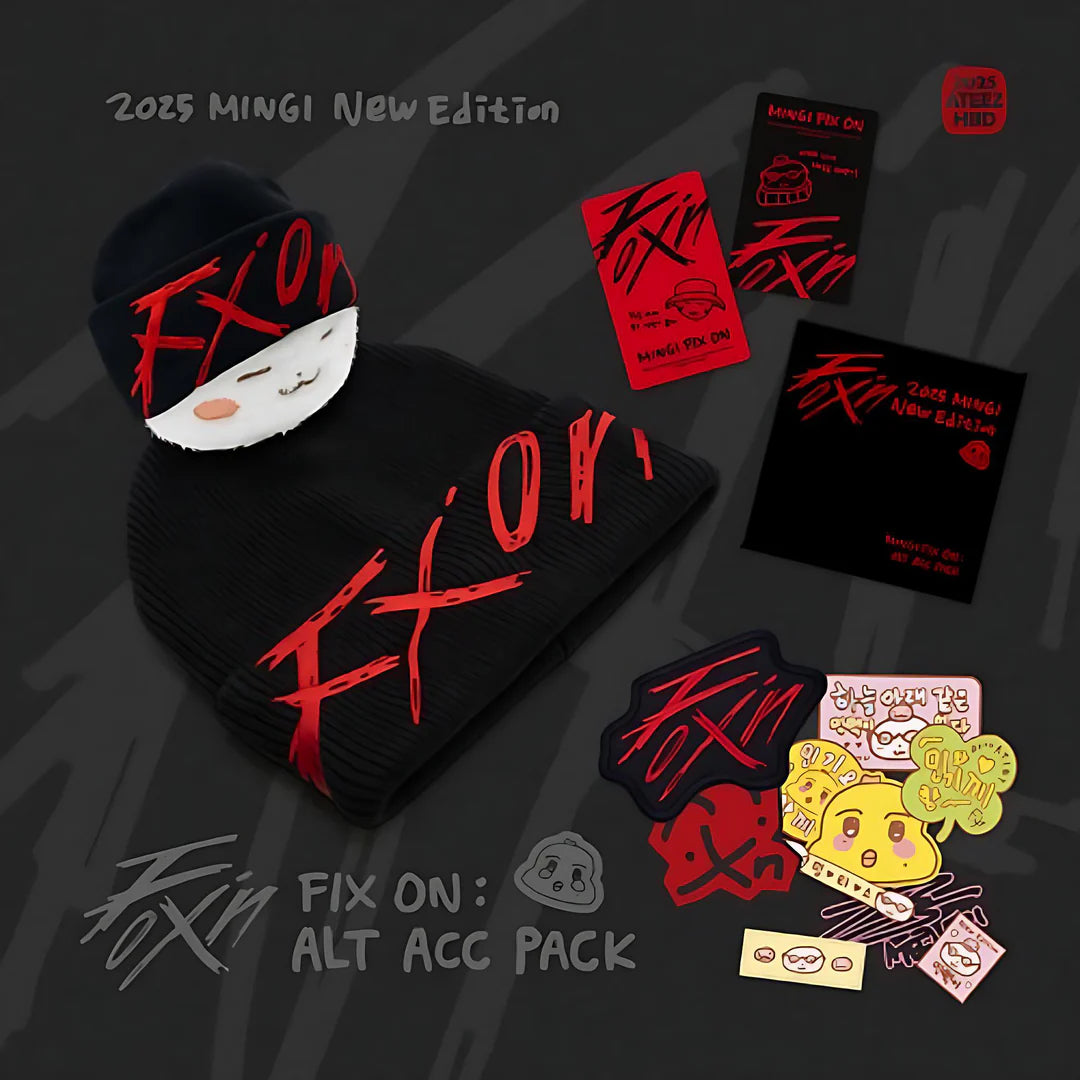 ATEEZ 2025 HAPPY BIRTHDAY MD - MINGI FIX ON : ALT ACC PACK (Pre