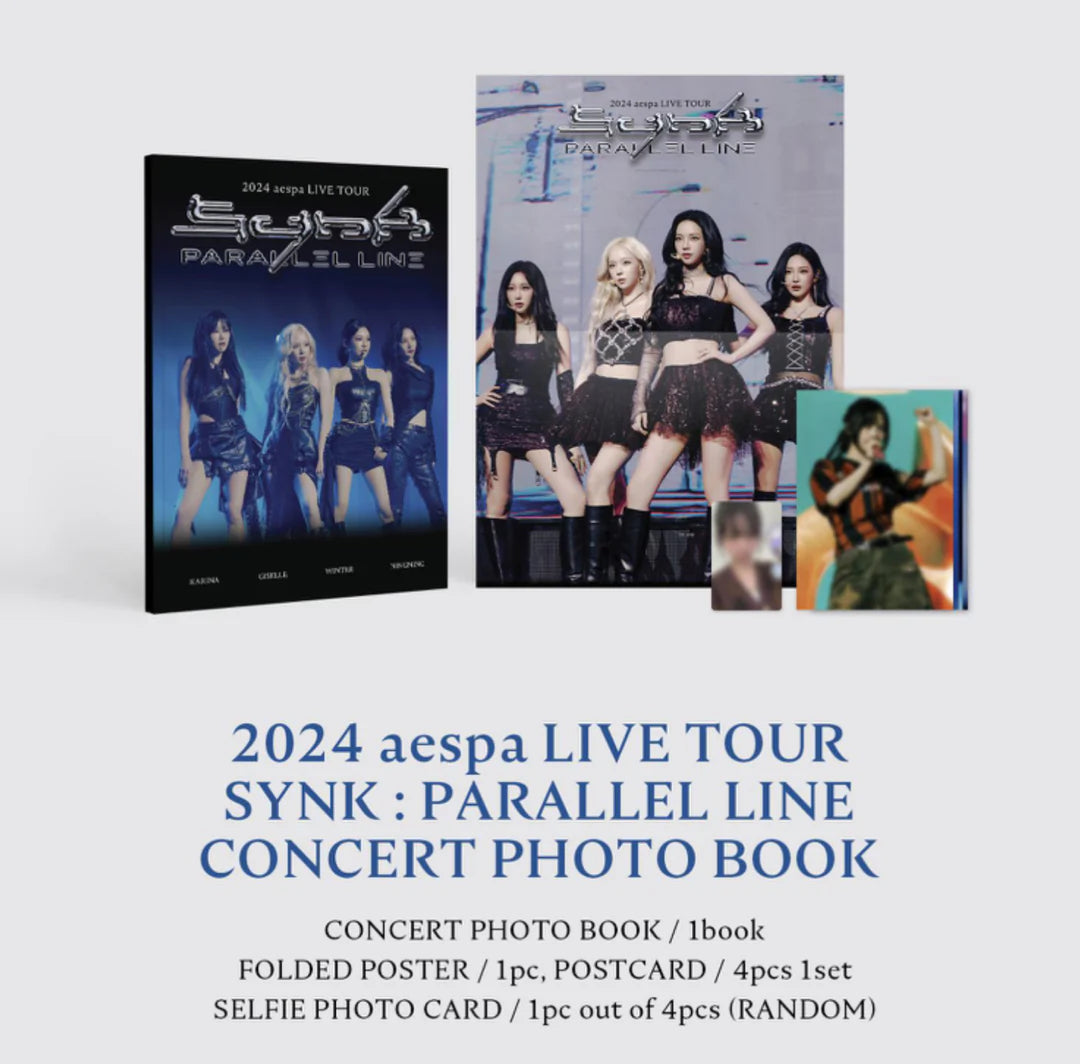 aespa - 2024 Live Tour SYNK : PARALLEL LINE Concert Photobook aespa - 2024 Live Tour SYNK : PARALLEL LINE Concert Photobook