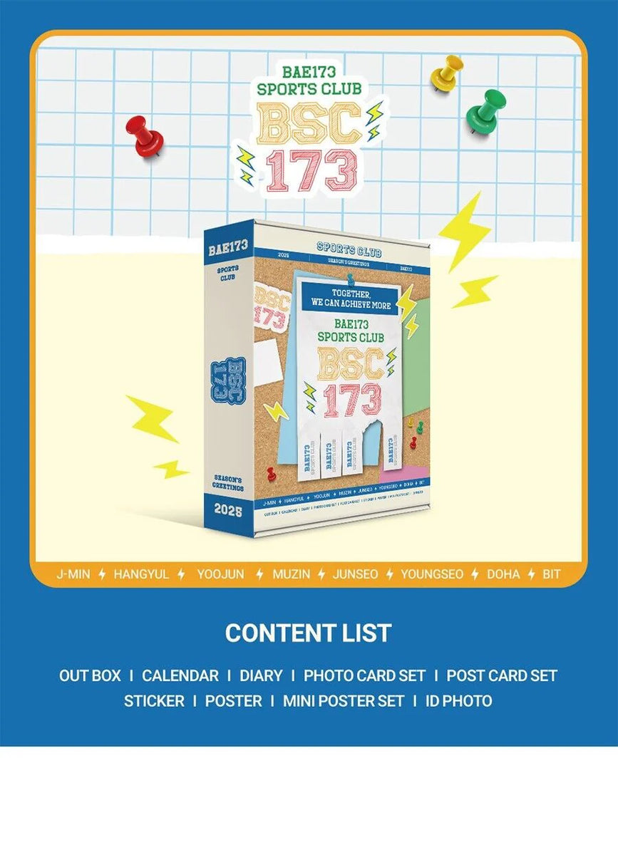 BAE173 - SPORTS CLUB 2025 Official Season's Greetings – kheartshop