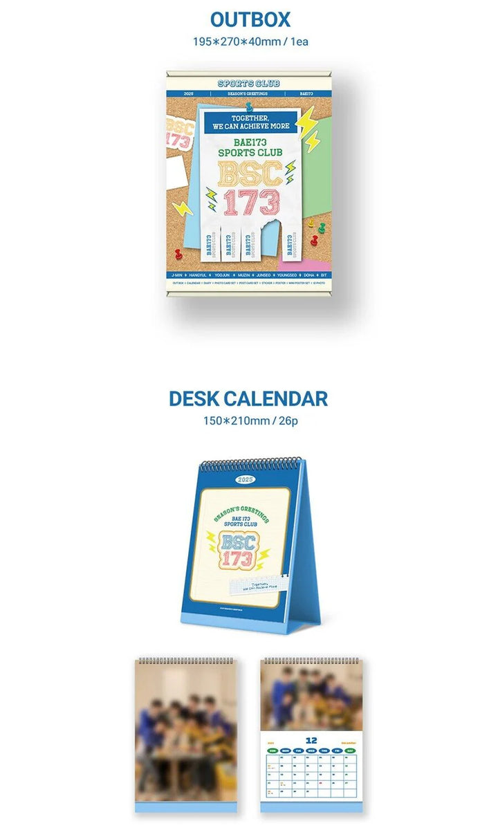 BAE173 - SPORTS CLUB 2025 Official Season's Greetings – kheartshop
