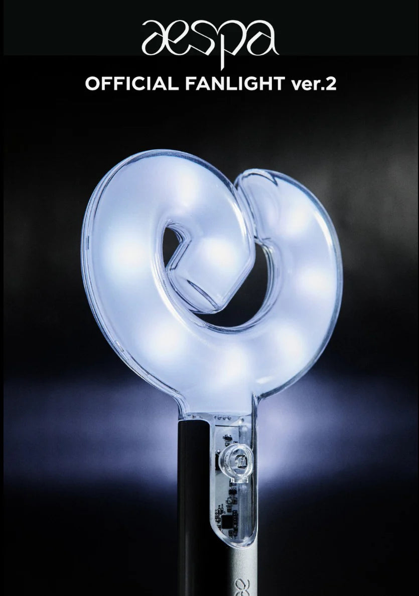 aespa OFFICIAL Lightstick Ver.2 (Pre-Order OCTOBER) – kheartshop aespa OFFICIAL Lightstick Ver.2 (Pre-Order OCTOBER) – kheartshop