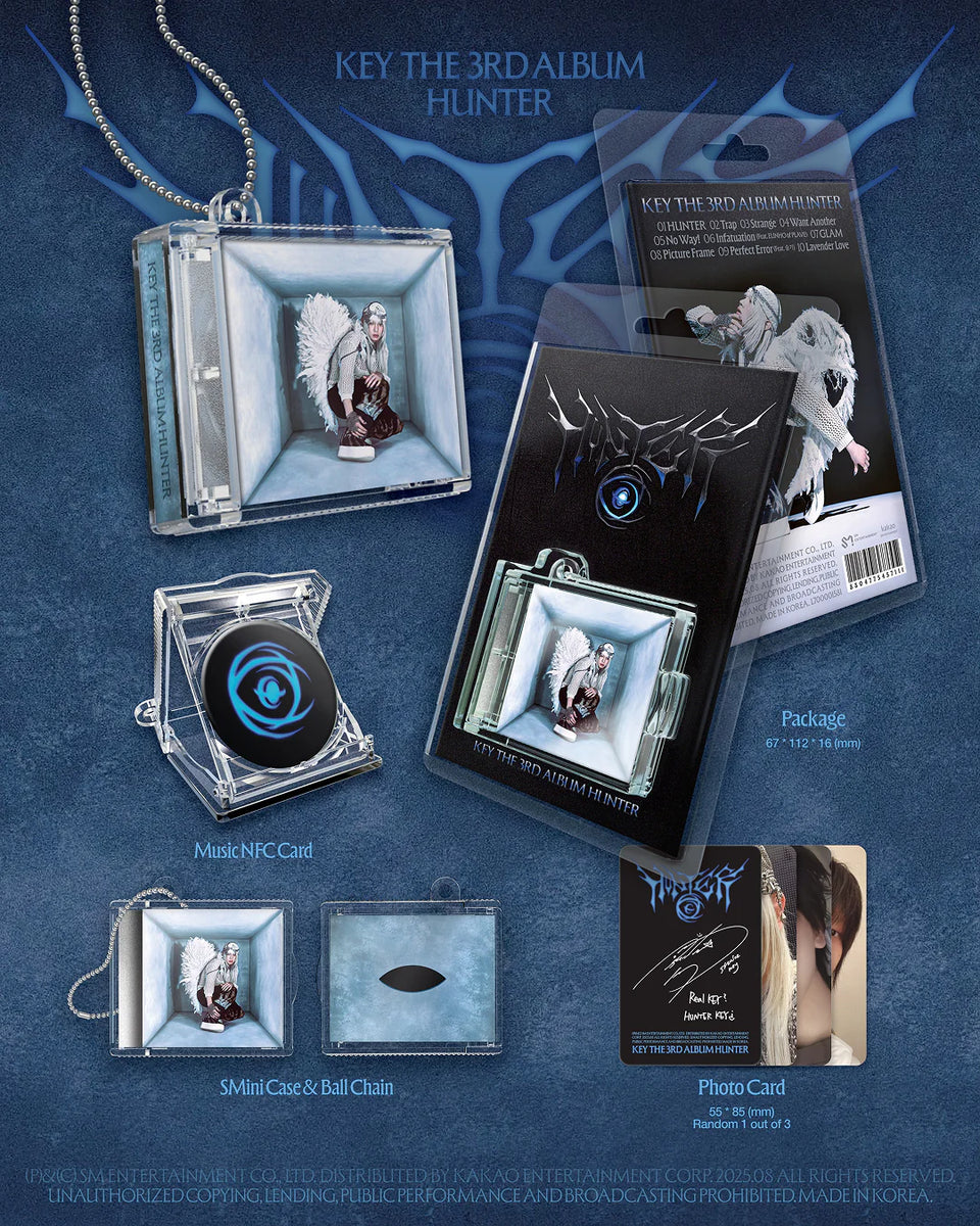 SHINee KEY - BOK-SILLee Tamagotchi & HUNTER 3rd Album SMini