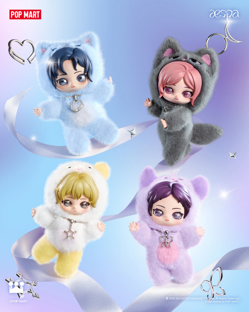 AESPA x Pop Mart - Official Fluffy Club Collection – kheartshop