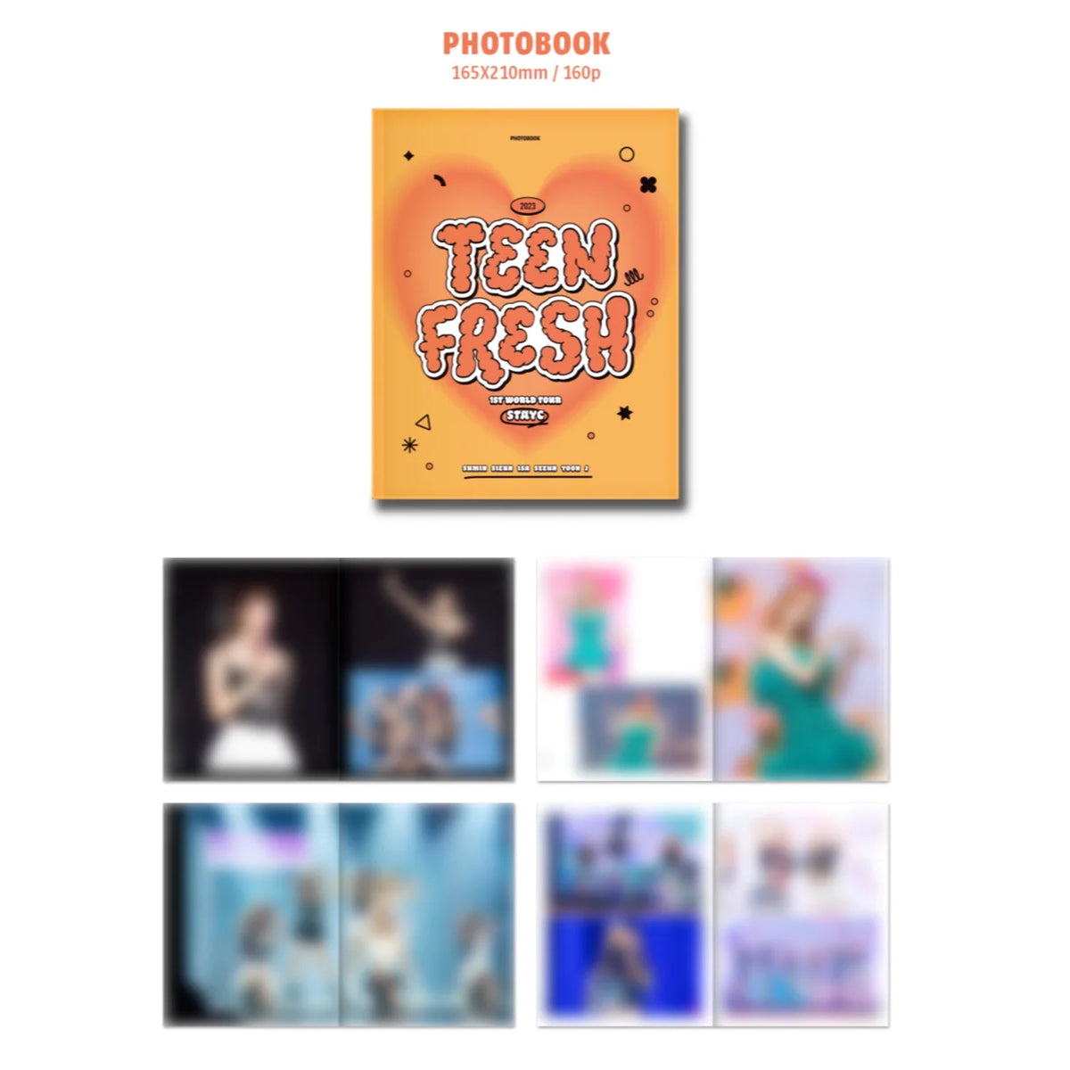 STAYC - TEENFRESH 1st World Tour DVD Version – kheartshop