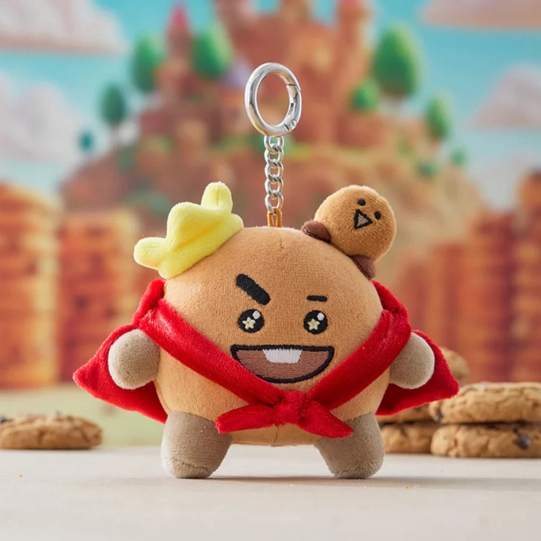 BT21 Official SHOOKY THE KING Plush Keyring – kheartshop