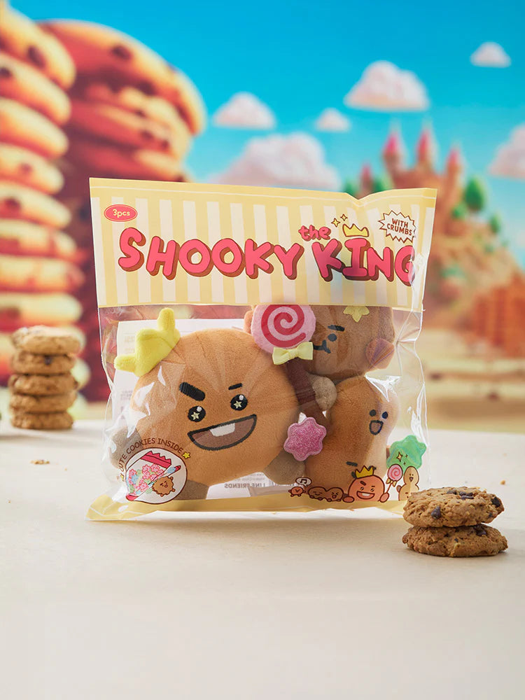 BT21 Official SHOOKY THE KING Plush SET – kheartshop