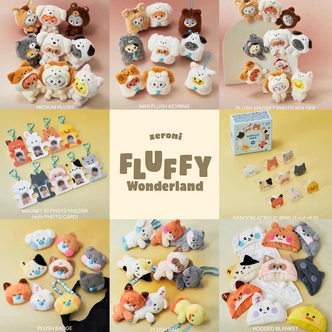 ZEROBASEONE ZB1 Zeroni Official Fluffy Wonderland – kheartshop ZEROBASEONE ZB1 Zeroni Official Fluffy Wonderland – kheartshop