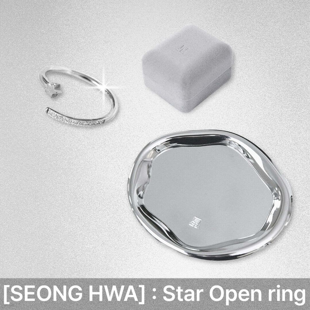 ATEEZ SEONGHWA Official Star Open Ring 2025 HBD Birthday MD