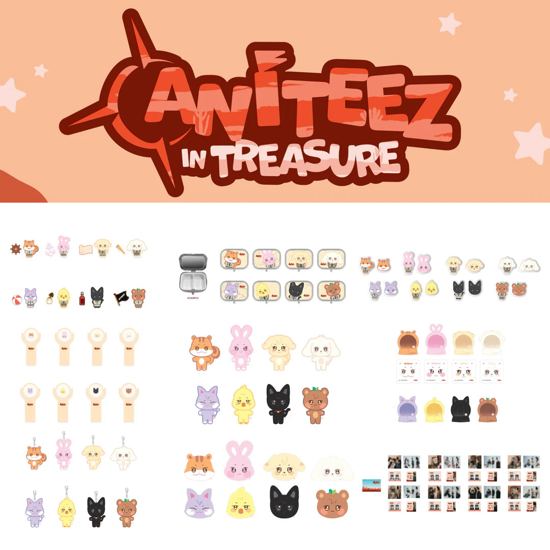 ATEEZ ANITEEZ IN TREASURE Official Pop Up Store – kheartshop ATEEZ ANITEEZ IN TREASURE Official Pop Up Store – kheartshop