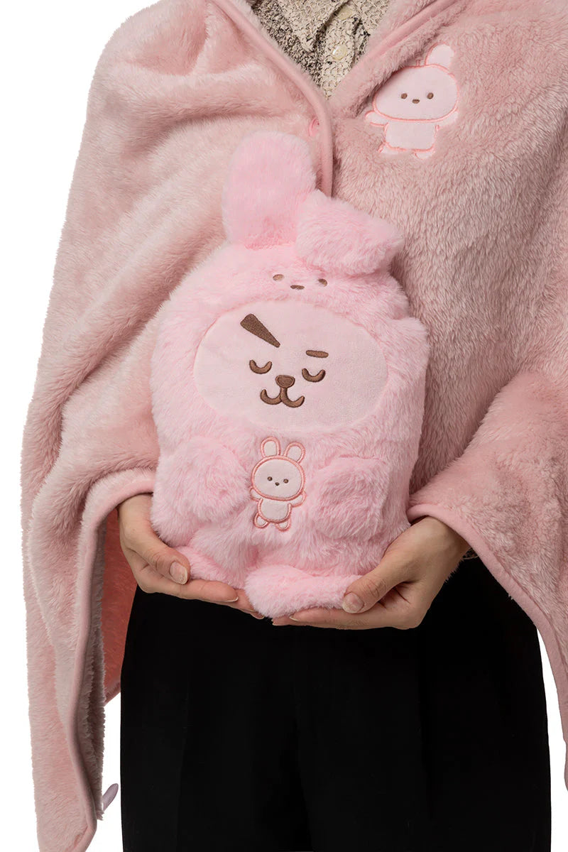 BTS BT21 JAPAN - Official Motto Hug Hot Water Bottle 35cm / 14inch