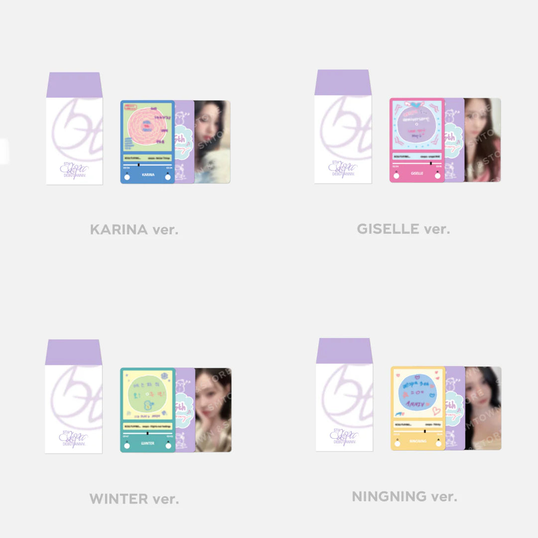 aespa Official 5th Anniversary Official MD – kheartshop