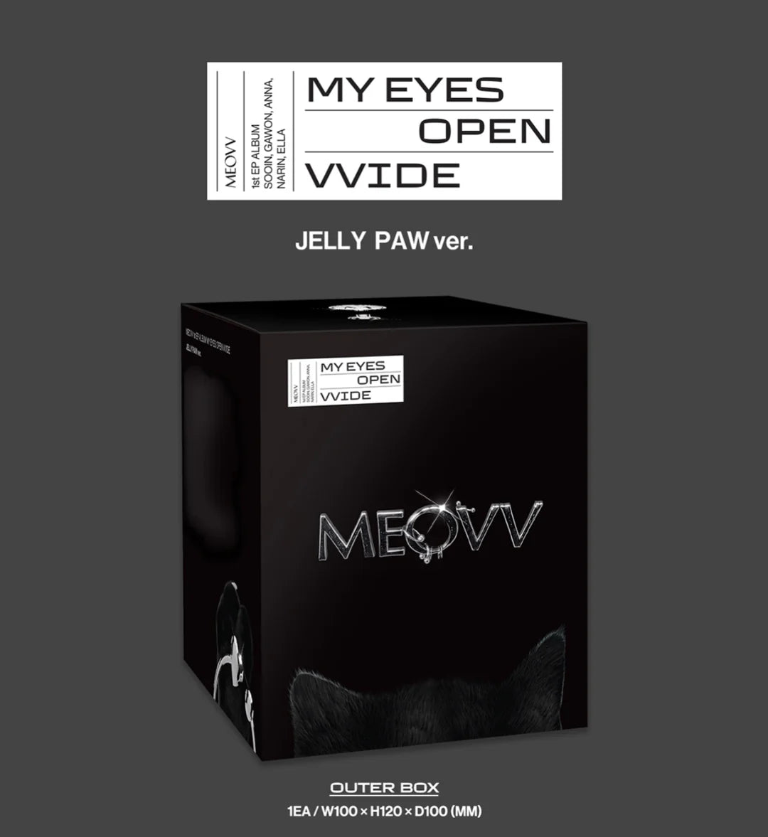 MEOVV - My Eyes Open VVide Jelly Paw Ver – kheartshop MEOVV - My Eyes Open VVide Jelly Paw Ver – kheartshop