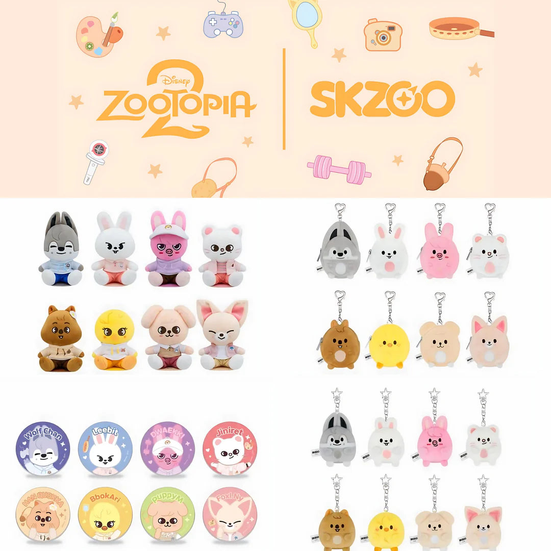 STRAY KIDS SKZOO x ZOOTOPIA Pop Up Store Official MD – kheartshop