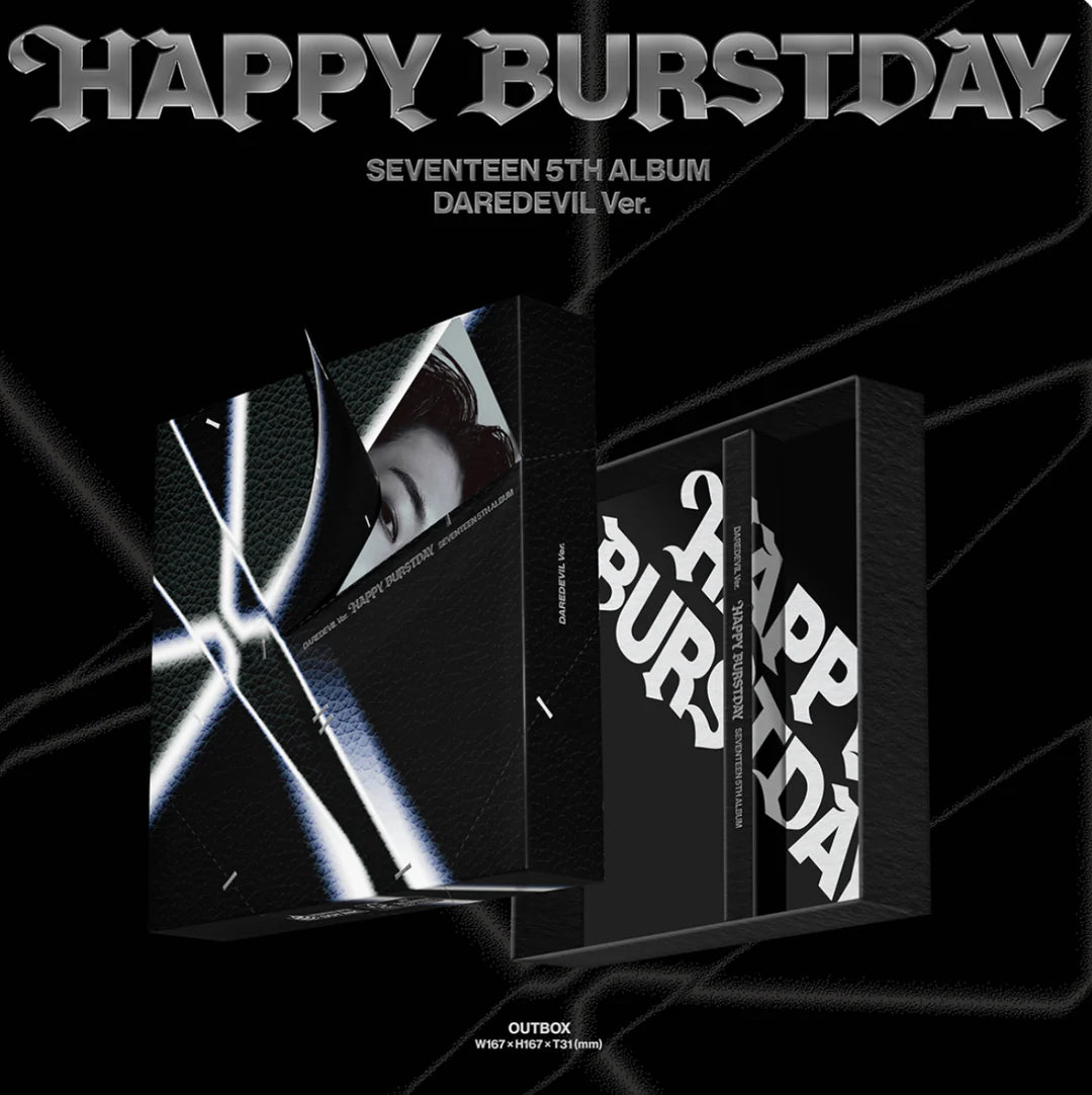 SEVENTEEN HAPPY BURSTDAY DAREDEVIL 新品未開封 SEVENTEEN - HAPPY BURSTDAY Daredevil Version (Can Choose Ver