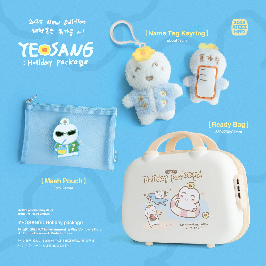 ATEEZ 2025 HAPPY BIRTHDAY MD - YEOSANG Holiday package – kheartshop