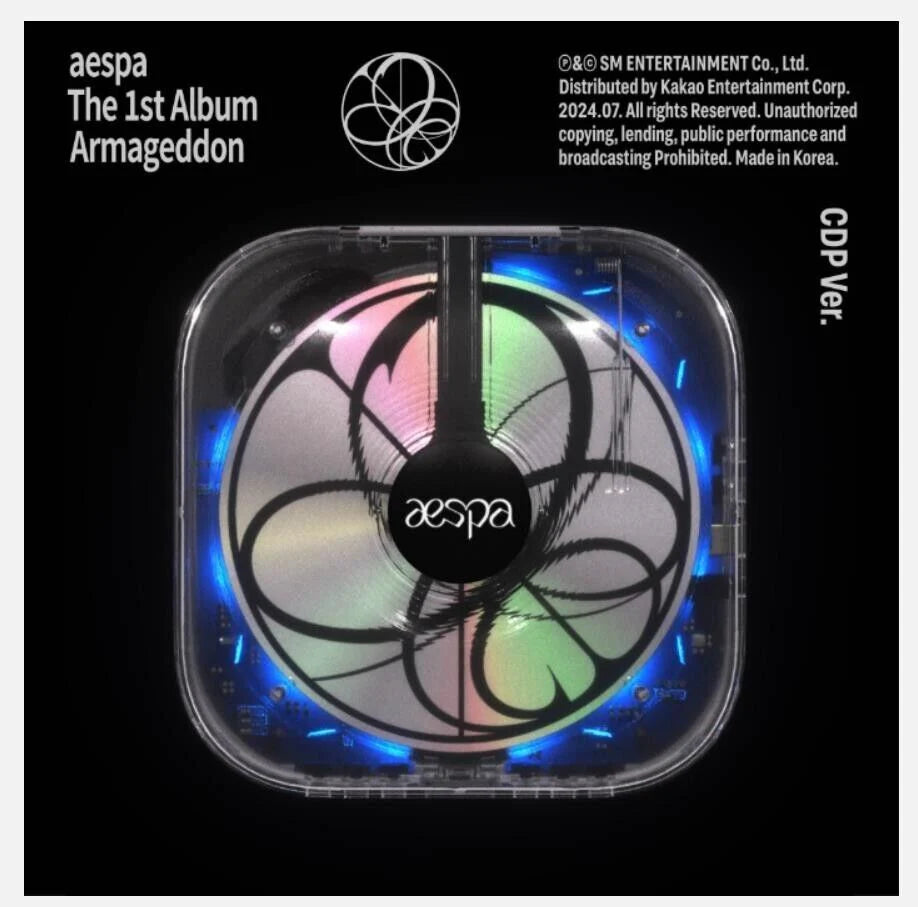 aespa Armageddon cdp CDプレイヤー aespa - The 1st Album ARMAGEDDON Official CDP (CD PLAYER) Ver