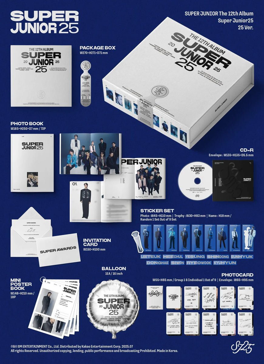 ドンヘ　super junior 25 Super Junior - Super Junior25 (25 ver.) – Kpop Planet