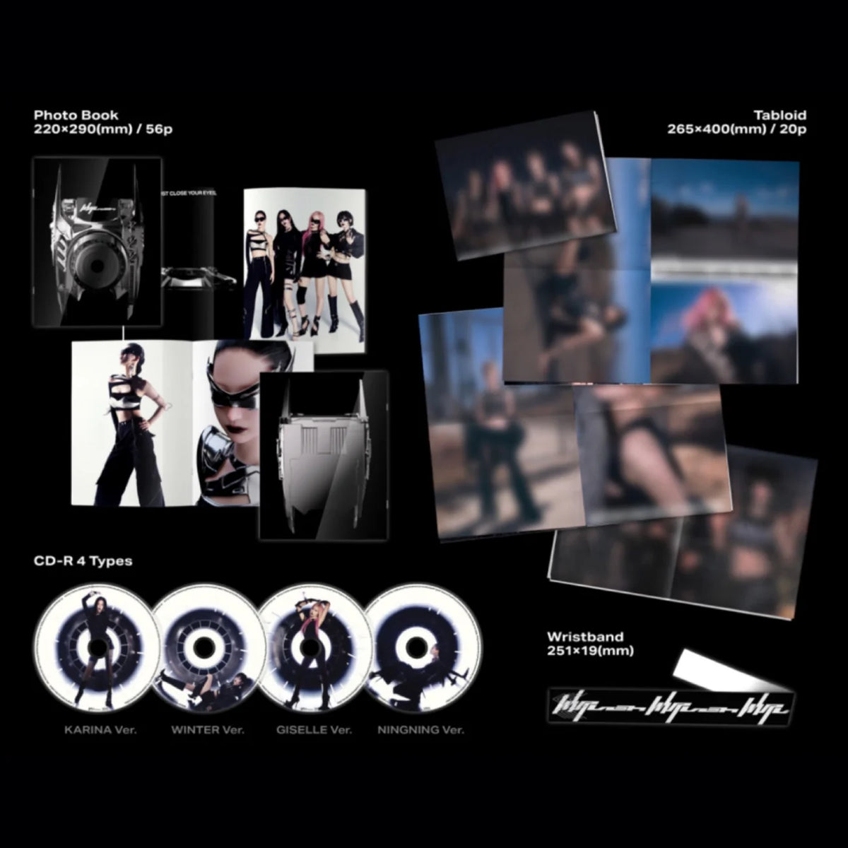 aespa - WHIPLASH 5th Mini Album LIMITED Ver. – kheartshop