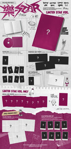 STRAY KIDS Mini Album 樂 ROCK STAR Limited Version + POB + PO Photocard