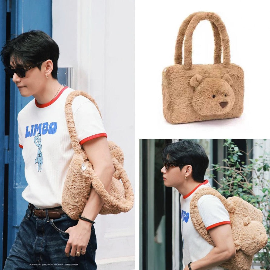 KPOP STYLE - BTS V Teddy Bear Bag – kheartshop