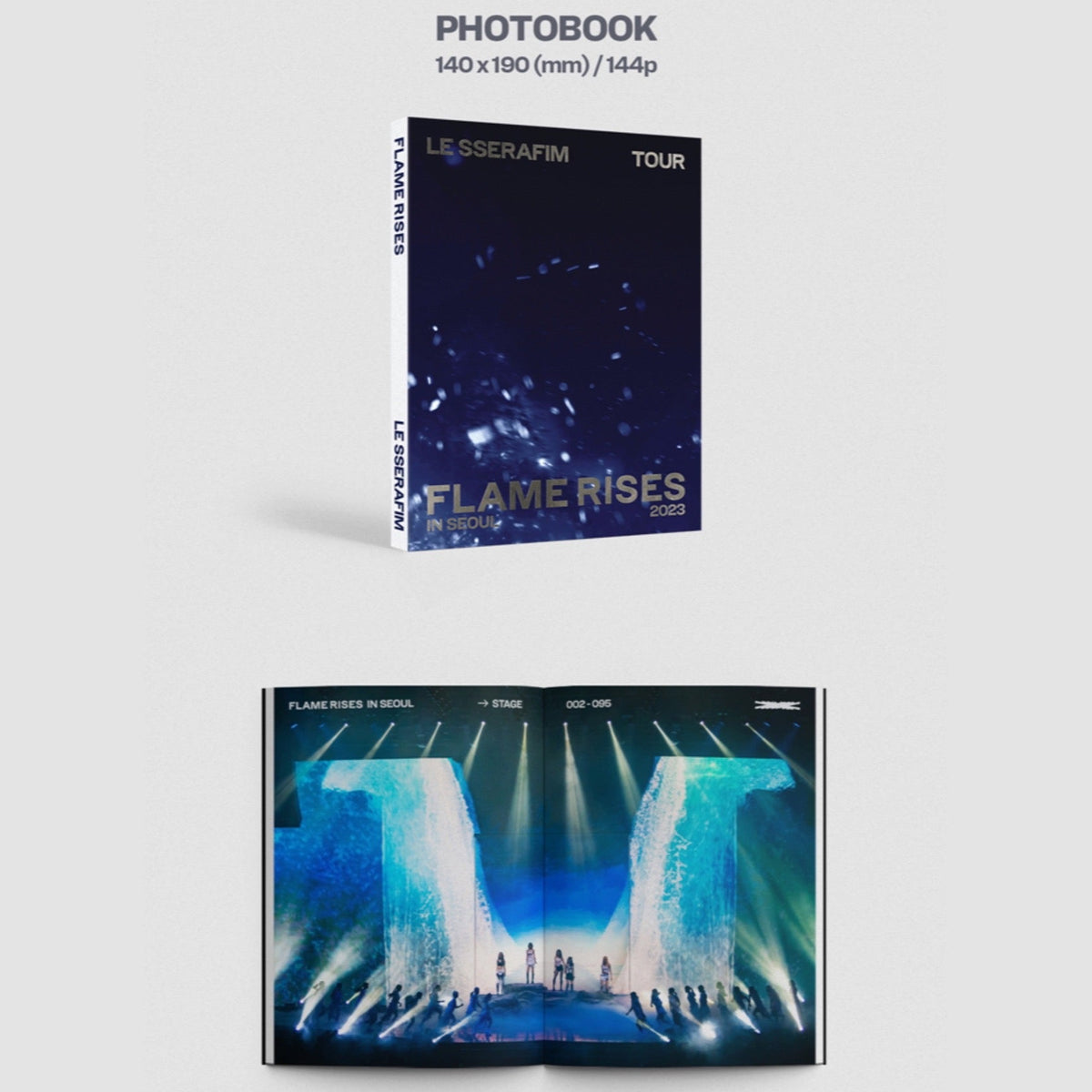 LE SSERAFIM 2023 Tour Flame Rises In Seoul Digital Code – kheartshop
