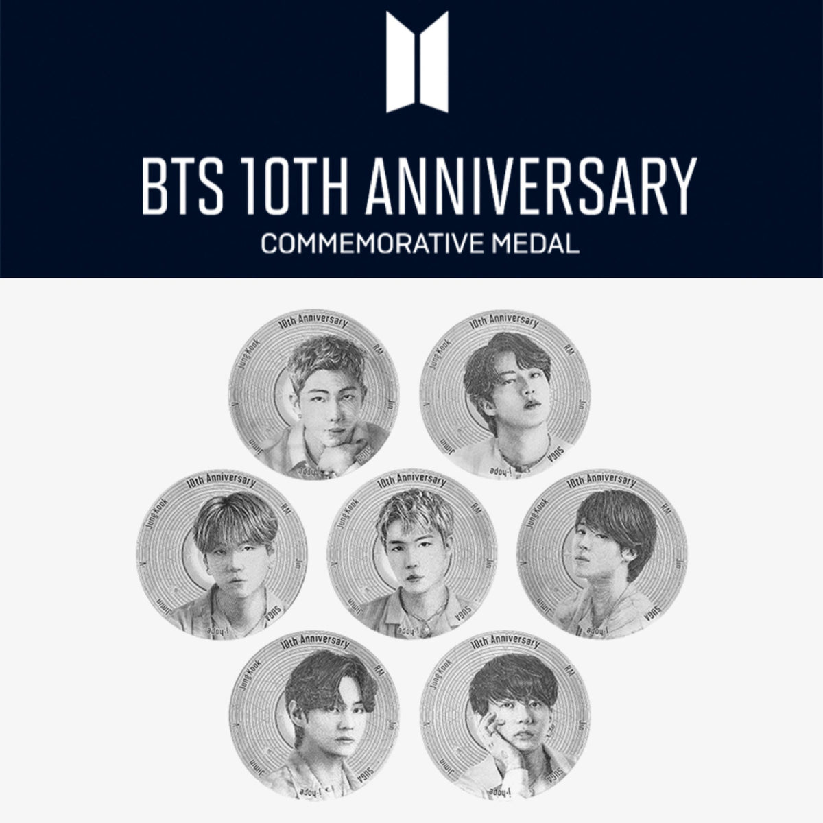 [PREORDER APR 6TH, 2024] BTS OFFICIAL 10TH ANNIVERSARY 