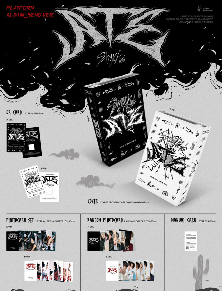 【新品未開封】StrayKids ATE nemo ver. 4点セット STRAY KIDS - ATE ( Platform NEMO Ver. ) – kheartshop