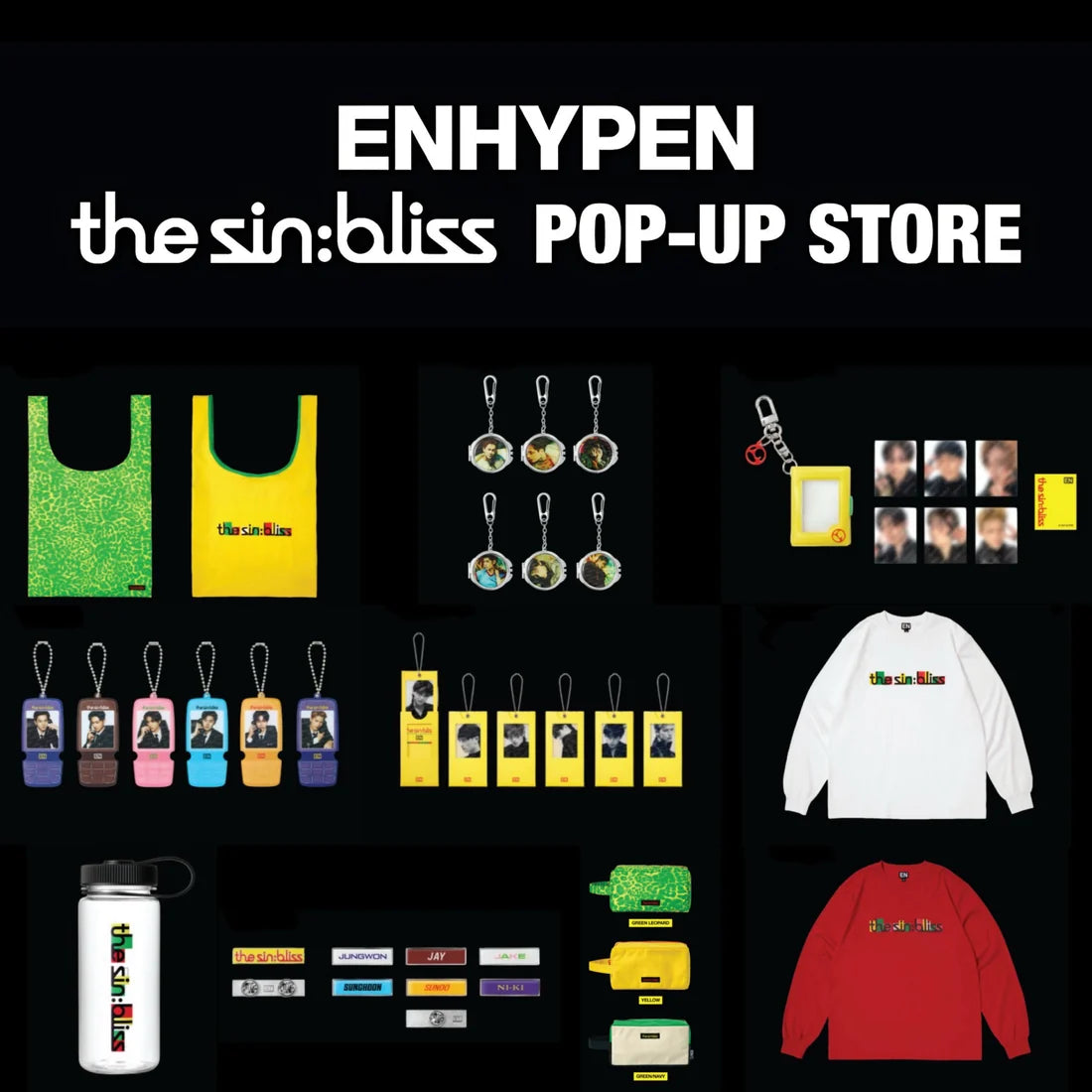 ENHYPEN the sin:bliss popup ラキドロ トレカ コンプ ENHYPEN THE SIN : BLISS Pop Up Store OFFICIAL MD – kheartshop