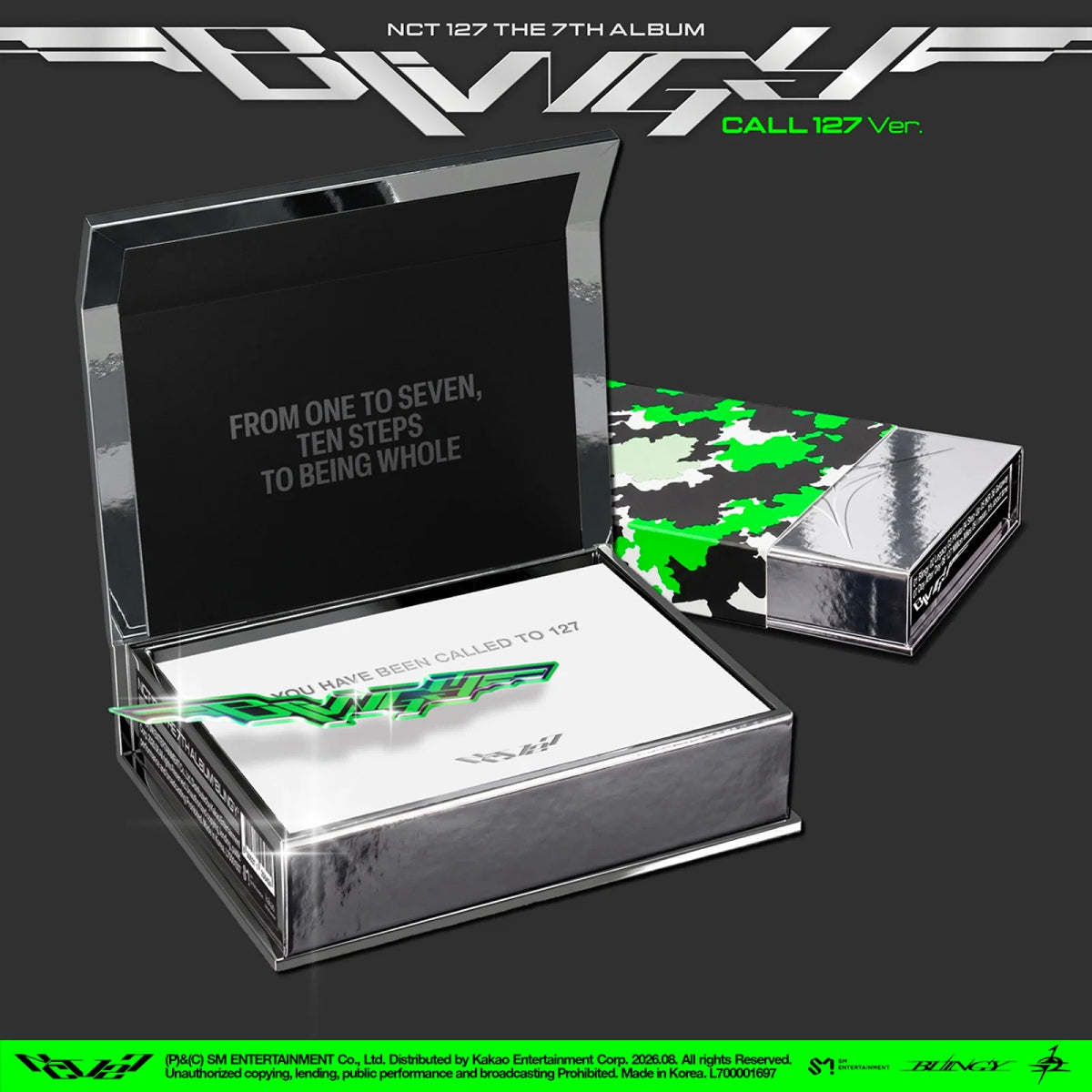 NCT 127 - BLINGY 7th Album CALL 127 Ver – kheartshop