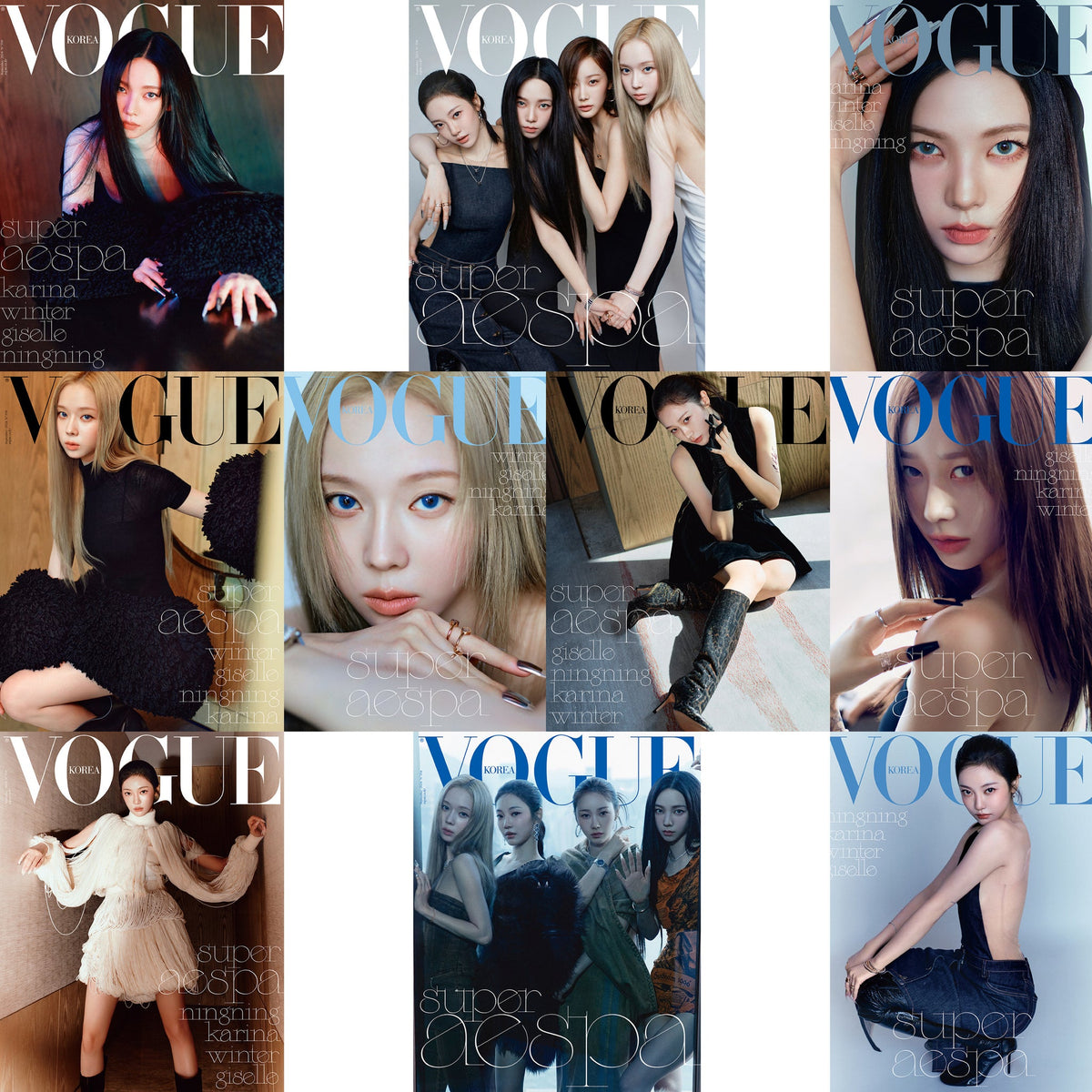 VOGUE Magazine aespa September Issue 2024 – kheartshop