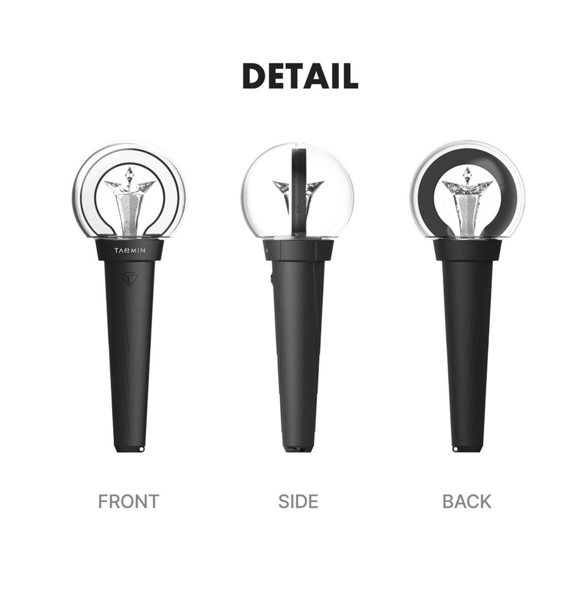 TAEMIN グッズセット メタルバッグ ライトスティック TAEMIN Official Light Stick - Free Worldwide Shipping – kheartshop
