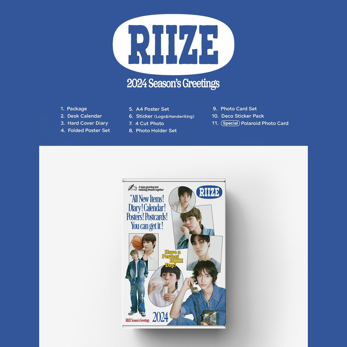 RIIZE 2024 Official Season's Greetings – kheartshop