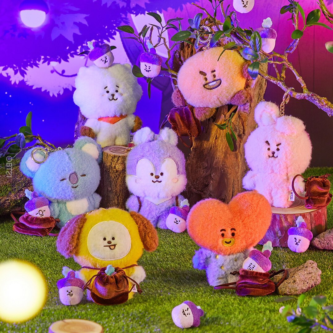 BT21 Official Hope in Love Doll Keyring – kheartshop
