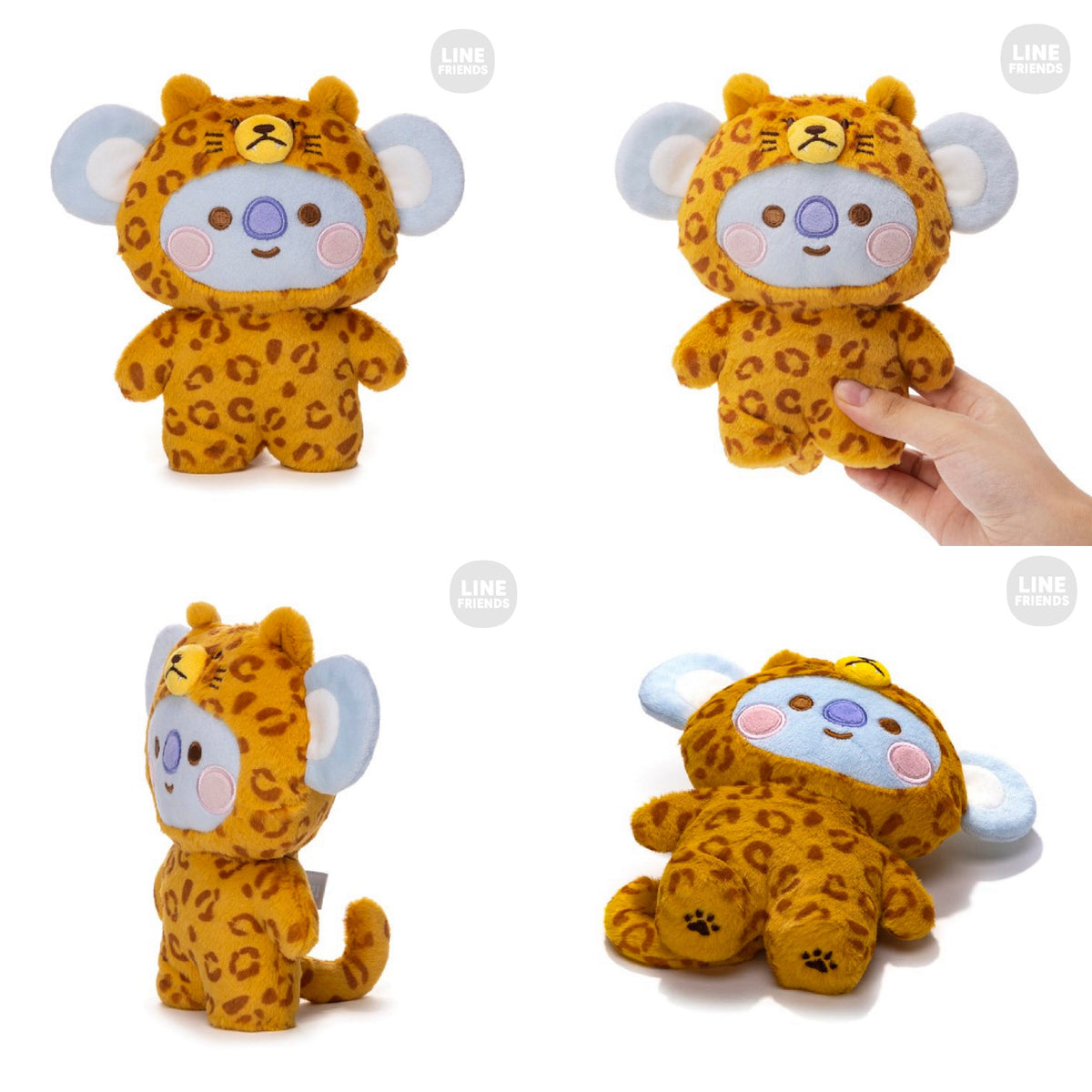 BT21 BABY JAPAN Official Leopard Plush Doll 20cm – kheartshop