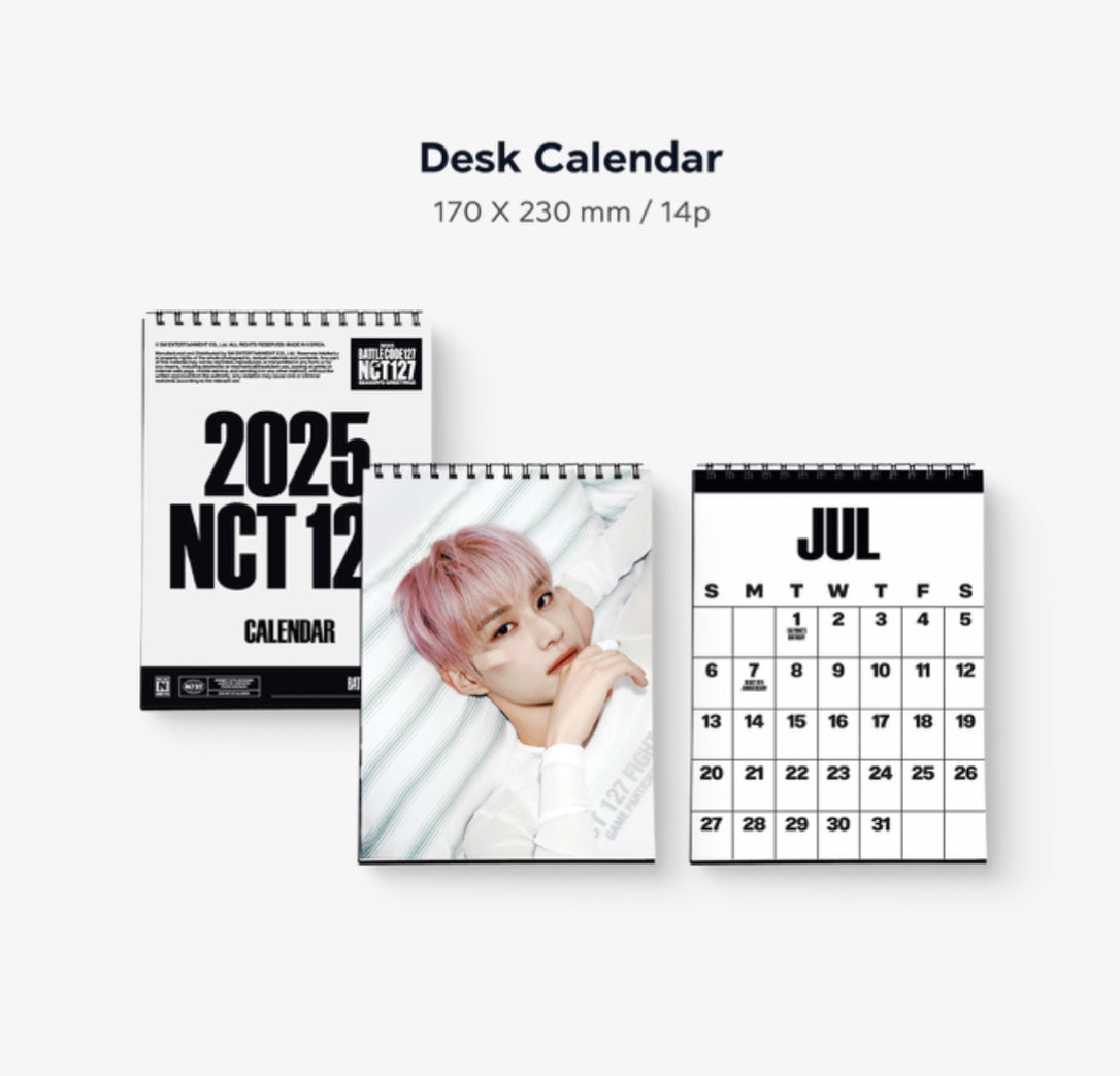 NCT 127 - BATTLE CODE 127 - 2025 Official Season's Greetings + POB