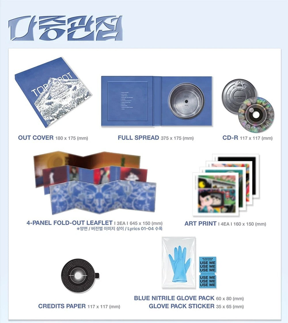 T.O.P - ANOTHER DIMENSION 1st Album – kheartshop