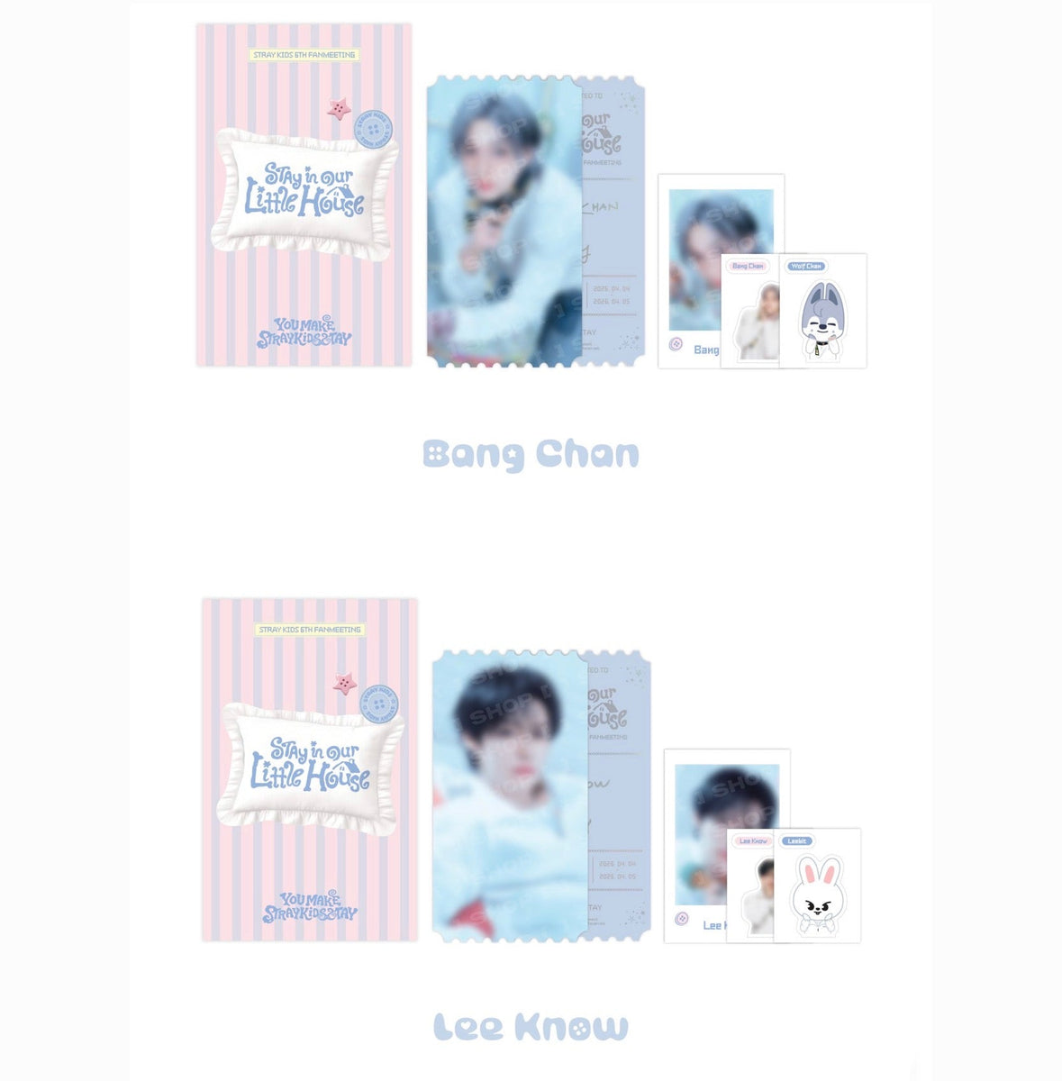 STRAY KIDS SKZ 6th Fanmeeting STAY IN OUR LITTLE HOUSE Official MD