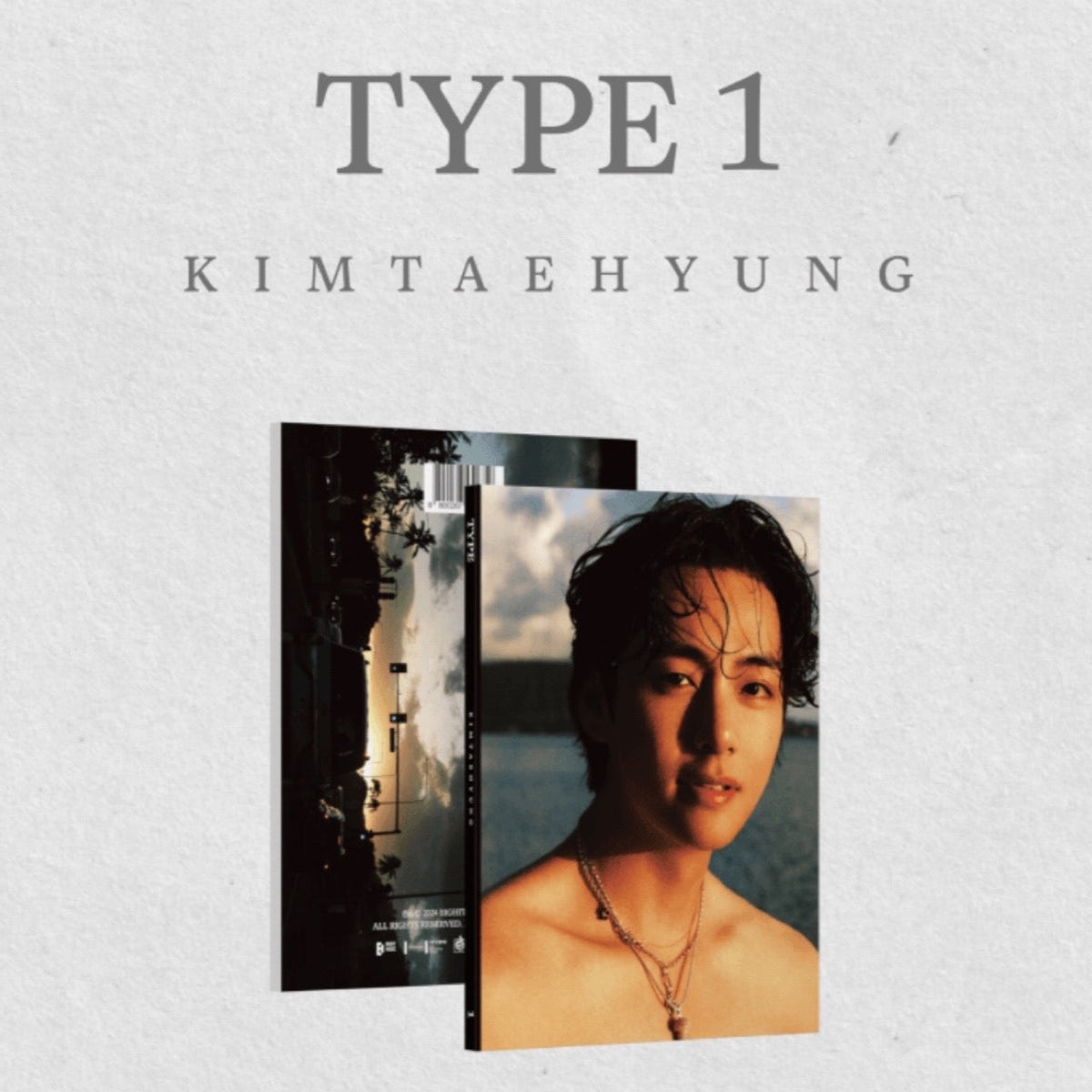 BTS V KIM TAEHYUNG - TYPE 1 Magazine Version – kheartshop