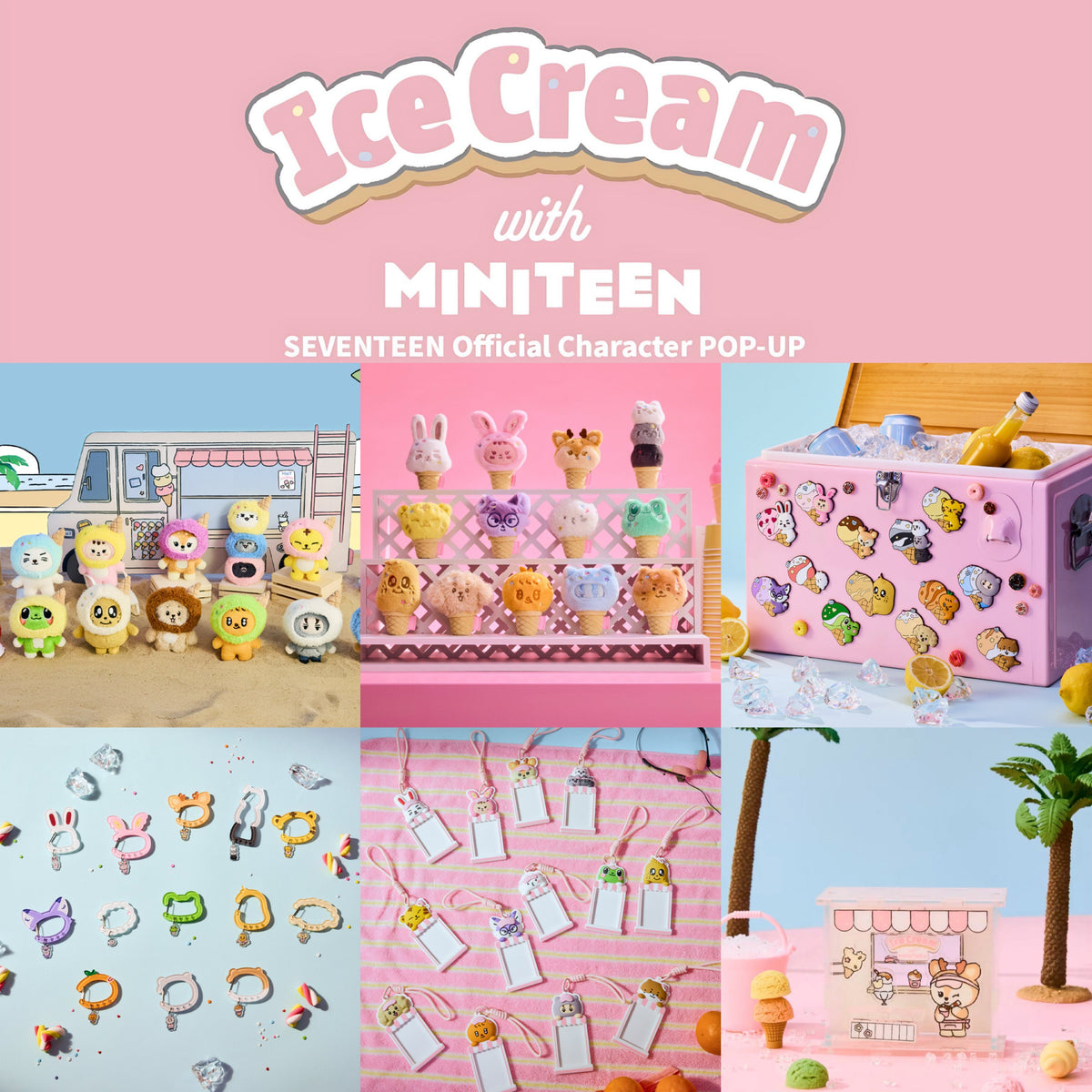 SEVENTEEN Ice Cream with MINITEEN Pop Up Official MD – kheartshop