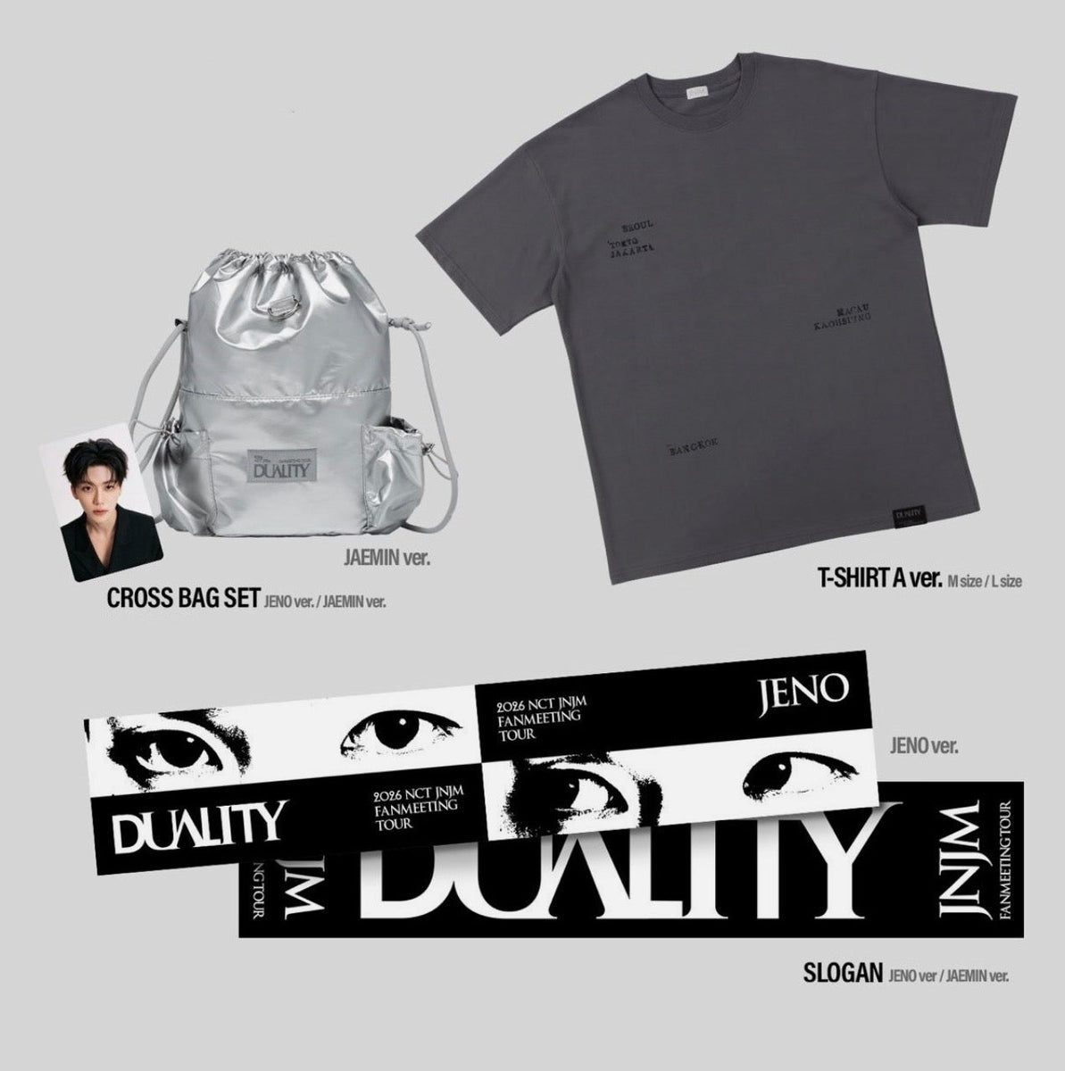 NCT JNJM 2026 Fanmeeting Tour DUALITY Official Merch (Pre-Order