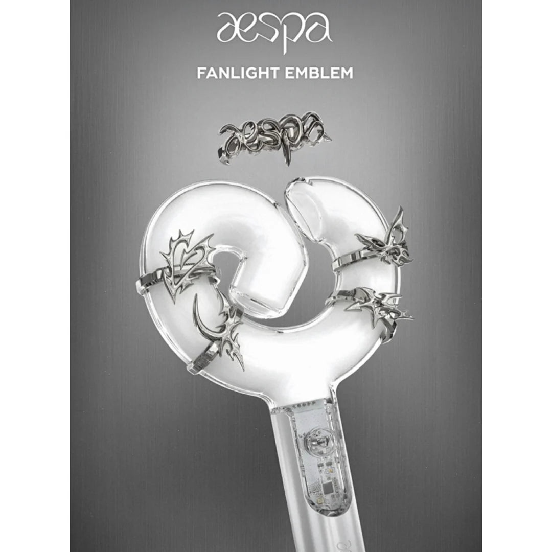 aespa FANLIGHT EMBLEM 5種セット aespa Official Fanlight Custom Emblem – kheartshop