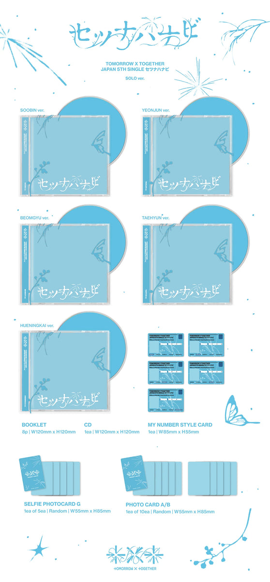 TOMORROW X TOGETHER TXT - SETSUNA HANABI 5th Japanese Single Album