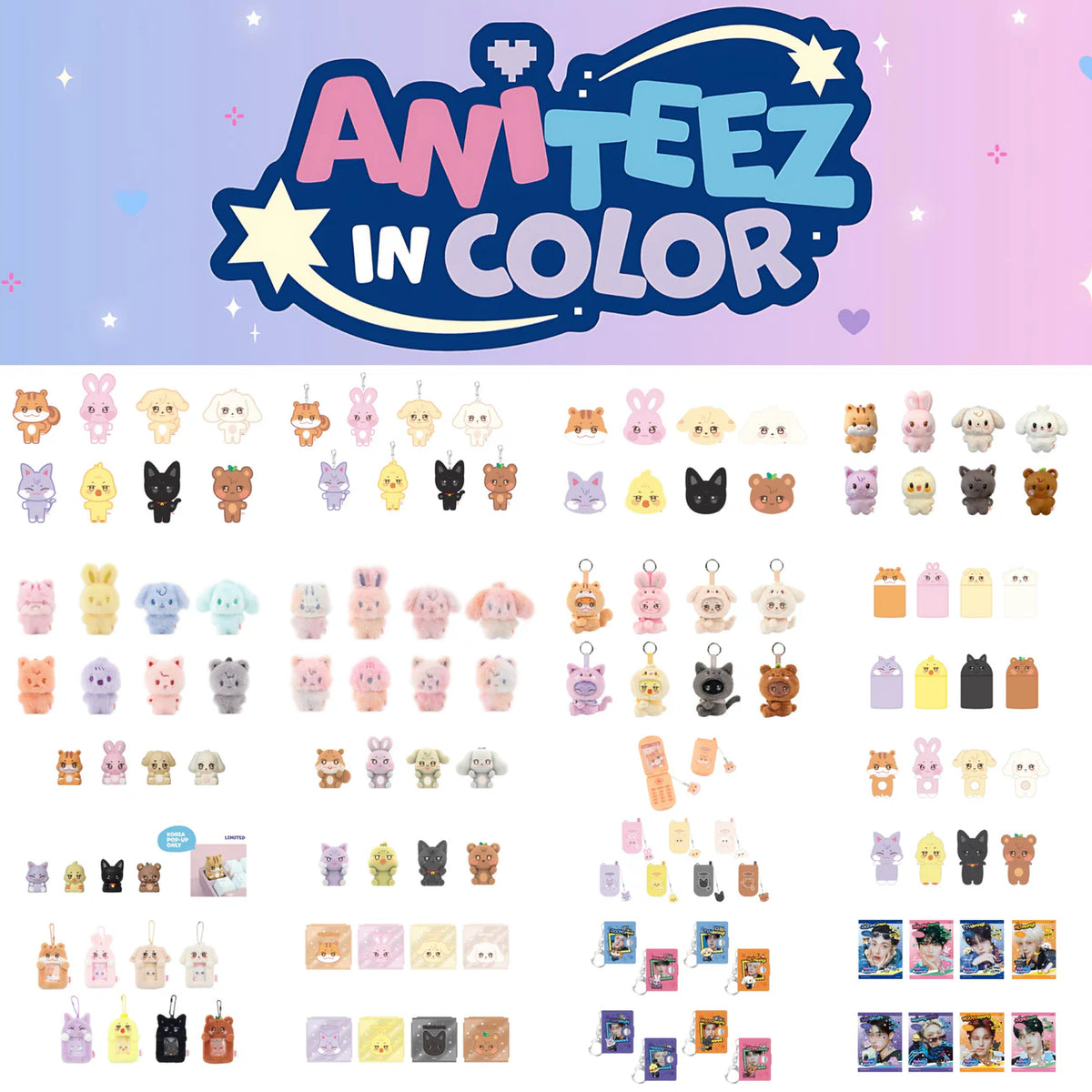 ATEEZ ANITEEZ IN COLOR Pop Up Store Official MD – kheartshop