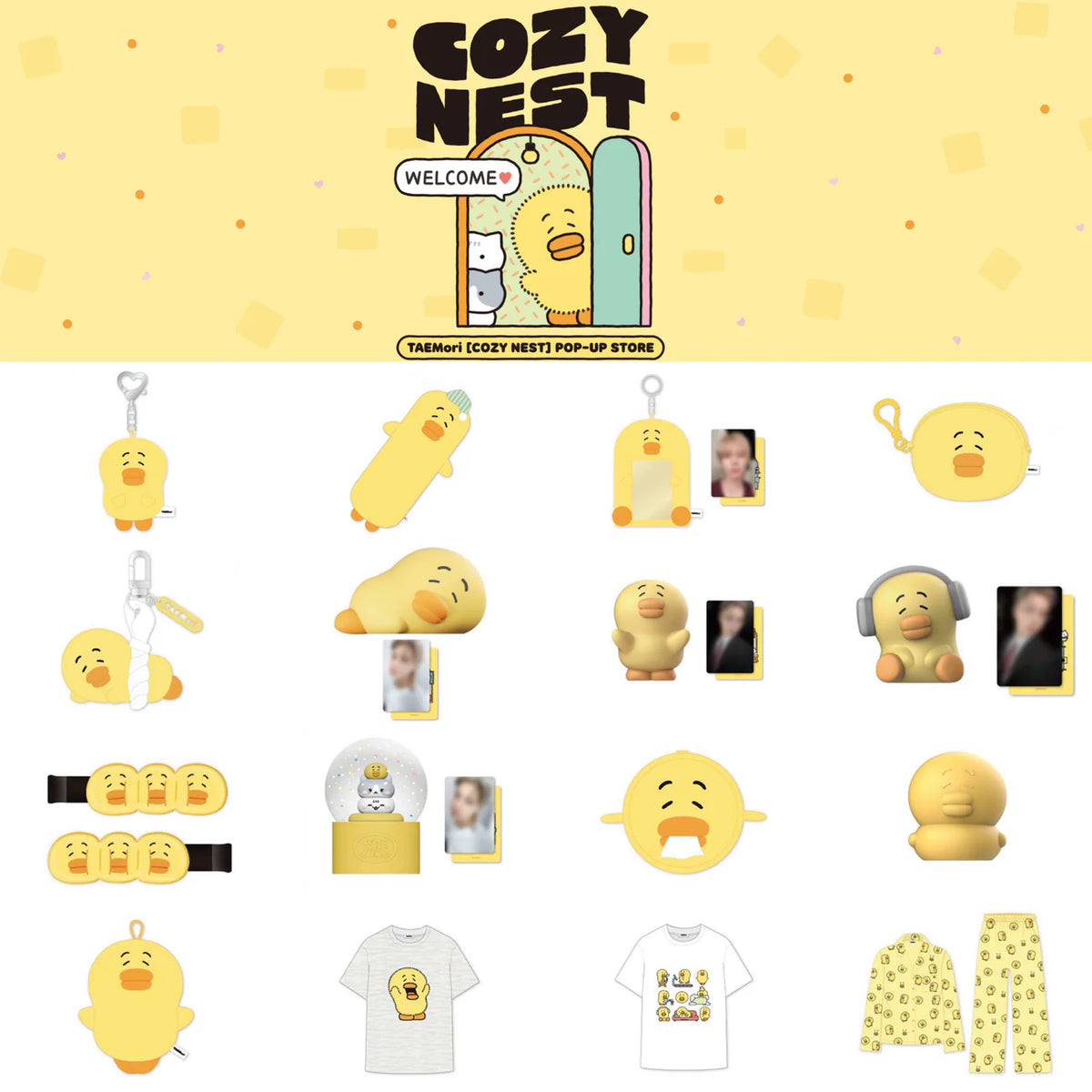 SHINee テミン TAEMori pop up グッズ セット SHINee TAEMIN TAEMori COZY NEST Pop Up Store Official MD – kheartshop